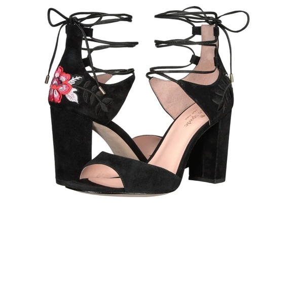 kate spade Shoes - EUC Kate Spade Oasis Black Suede Sz 9M